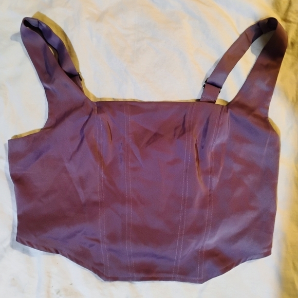 2 Elegant Black and Purple Women's Top's - Picture 5 of 9